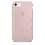 Capac Protectie Spate Apple Din Silicon Pentru Iphone 7 - Roz