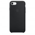 Capac Protectie Spate Apple Din Silicon Pentru iPhone 7 - Negru