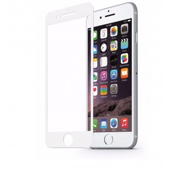 Folie Protectie Ecran Sticla 3d Cellara Pentru Iphone 7 - Alba