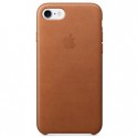 Capac Protectie Spate Apple Din Piele Pentru Iphone 7 - Maro