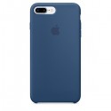 Capac Protectie Spate Apple Din Silicon Pentru iPhone 7  Plus - Albastru