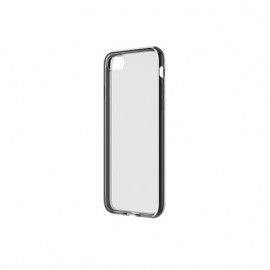 Capac Protectie Spate Vodafone Cu Bumper Din Silicon Pentru iPhone 7 - Negru
