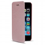 Book Cellara Pentru Iphone 5/5s/se - Roz Auriu