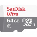 Card De Memorie Sandisk Micro Sdxc - 64gb Clasa 10