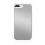 Capac Protectie Spate Black Rock Carbon Design Pentru iPhone 7 Plus - Argintiu