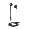 Casti Stereo Cellara 3.5 Mm Cu Fir Colectia Deeper - Negre