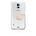 Capac Spate Rose Gold pentru Samsung Galaxy S5 - Colectia Lipstick Kiss