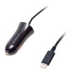 Incarcator Auto 1a Mobiama Cu Lightning Connector - Negru