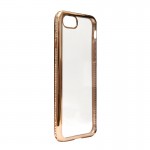 Capac Protectie Spate Cellara Colectia Pietre Pentru Iphone 7 Plus - Auriu