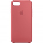 Capac Protectie Spate Apple Din Silicon Pentru Iphone 7 - Roz Inchis