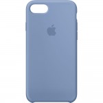 Capac Protectie Spate Apple Din Silicon Pentru Iphone 7 - Albastru Deschis
