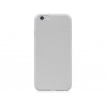 Capac Protectie Spate Black Rock Carbon Design Pentru Iphone 6/6s - Argintiu