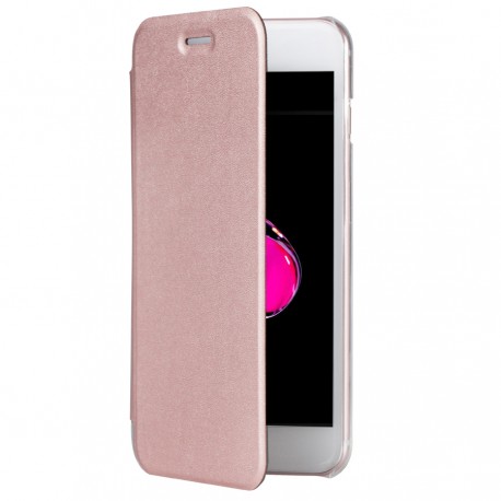 Book Cellara Colectia Attitude Pentru Iphone 7 - Roz Auriu