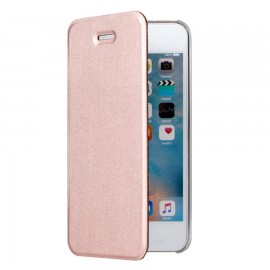 Book Cellara Colectia Attitude Pentru iPhone 5/5S/SE - Roz Auriu