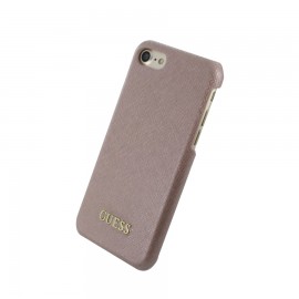 Capac Protectie Spate Guess Pentru iPhone 7 Colectia Saffiano - Roz