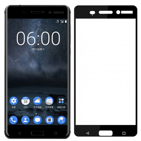 Folie Protectie Ecran Sticla 2.5 Mobiama Pentru Nokia 3 - Negru