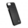 Capac Protectie Spate Bmw Carbon Fibre Pentru Iphone 7 - Negru