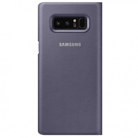 Book Led View Samsung Pentru Samsung Galaxy Note 8 - Violet