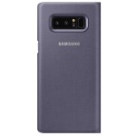 Book Led View Samsung Pentru Samsung Galaxy Note 8 - Violet