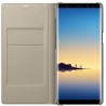 Book Led View Samsung Pentru Samsung Galaxy Note 8 - Auriu