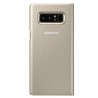 Book Led View Samsung Pentru Samsung Galaxy Note 8 - Auriu