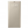 Book Led View Samsung Pentru Samsung Galaxy Note 8 - Auriu