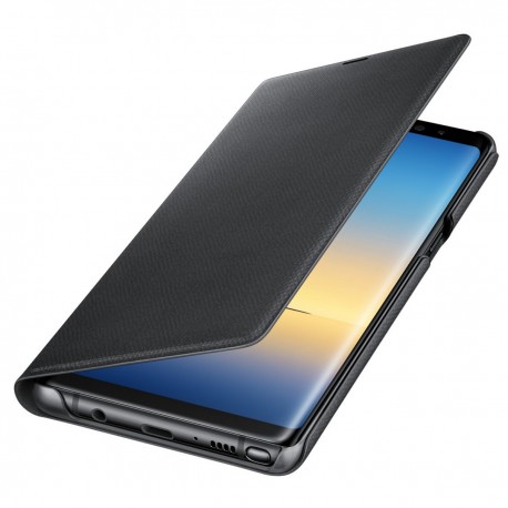 Book Led View Samsung Pentru Samsung Galaxy Note 8 - Negru