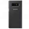 Book Led View Samsung Pentru Samsung Galaxy Note 8 - Negru