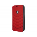 Book Ferrari Din Piele Pentru Samsung S8 Colectia Heritage - Rosu