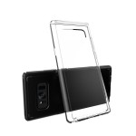 Capac Protectie Spate Cellara Colectia Crystal Pentru Samsung Galaxy Note 8 - Transparent
