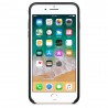 Capac Protectie Spate Apple Din Piele Pentru Iphone 7 Plus/8 Plus - Negru