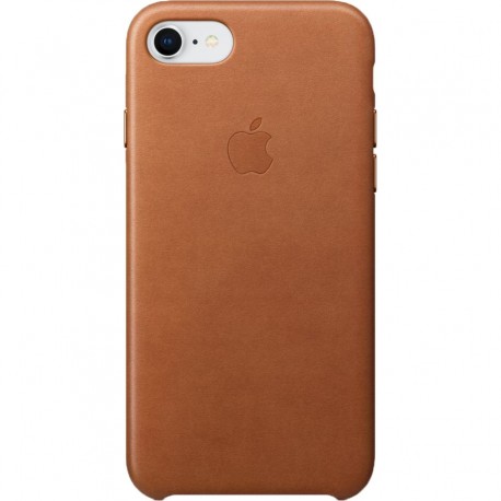 Capac Protectie Spate Apple Din Piele Pentru Iphone 7/8 - Maro