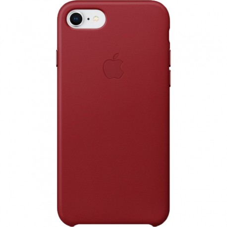Capac Protectie Spate Apple Din Piele Pentru Iphone 7/8 - Rosu