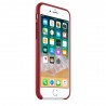 Capac Protectie Spate Apple Din Piele Pentru Iphone 7/8 - Rosu
