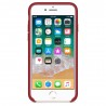 Capac Protectie Spate Apple Din Piele Pentru Iphone 7/8 - Rosu