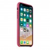 Capac Protectie Spate Apple Din Piele Pentru Iphone X - Roz