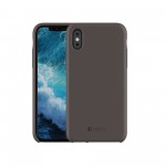 Capac Protectie Spate Cellara Din Silicon Colectia Soft Pentru iPhone X - Maro