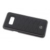 Capac Protectie Spate Mercedes Din Piele Pentru Samsung Galaxy S8 Colectia Pattern Iii - Negru