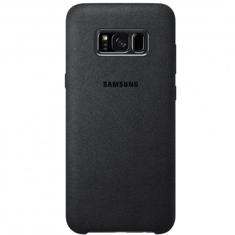 Capac Protectie Spate Samsung Alcantara Cover Pentru Samsung Galaxy S8 - Gri