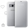 Book Led View Samsung Pentru Samsung Galaxy S8 Plus - Argintiu
