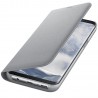 Book Led View Samsung Pentru Samsung Galaxy S8 Plus - Argintiu