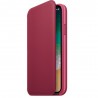Book Apple Din Piele Pentru Iphone X - Roz Inchis