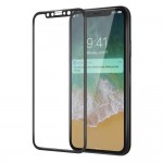 Folie Protectie Ecran Sticla 2.5 Mobiama Pt Iphone X - Negru