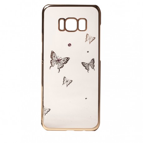 Capac Protectie Spate Cellara Colectia Fluturi Si Pietre Pentru Samsung Galaxy  S8