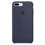 Capac Protectie Spate Apple Din Silicon Pentru Iphone 7 Plus/8 Plus - Albastru