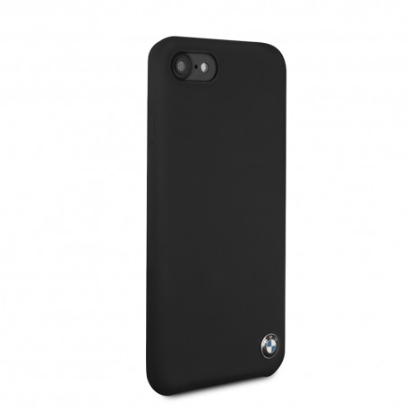 Capac Protectie Spate Bmw Din Silicon Pentru iPhone 7/8 - Negru