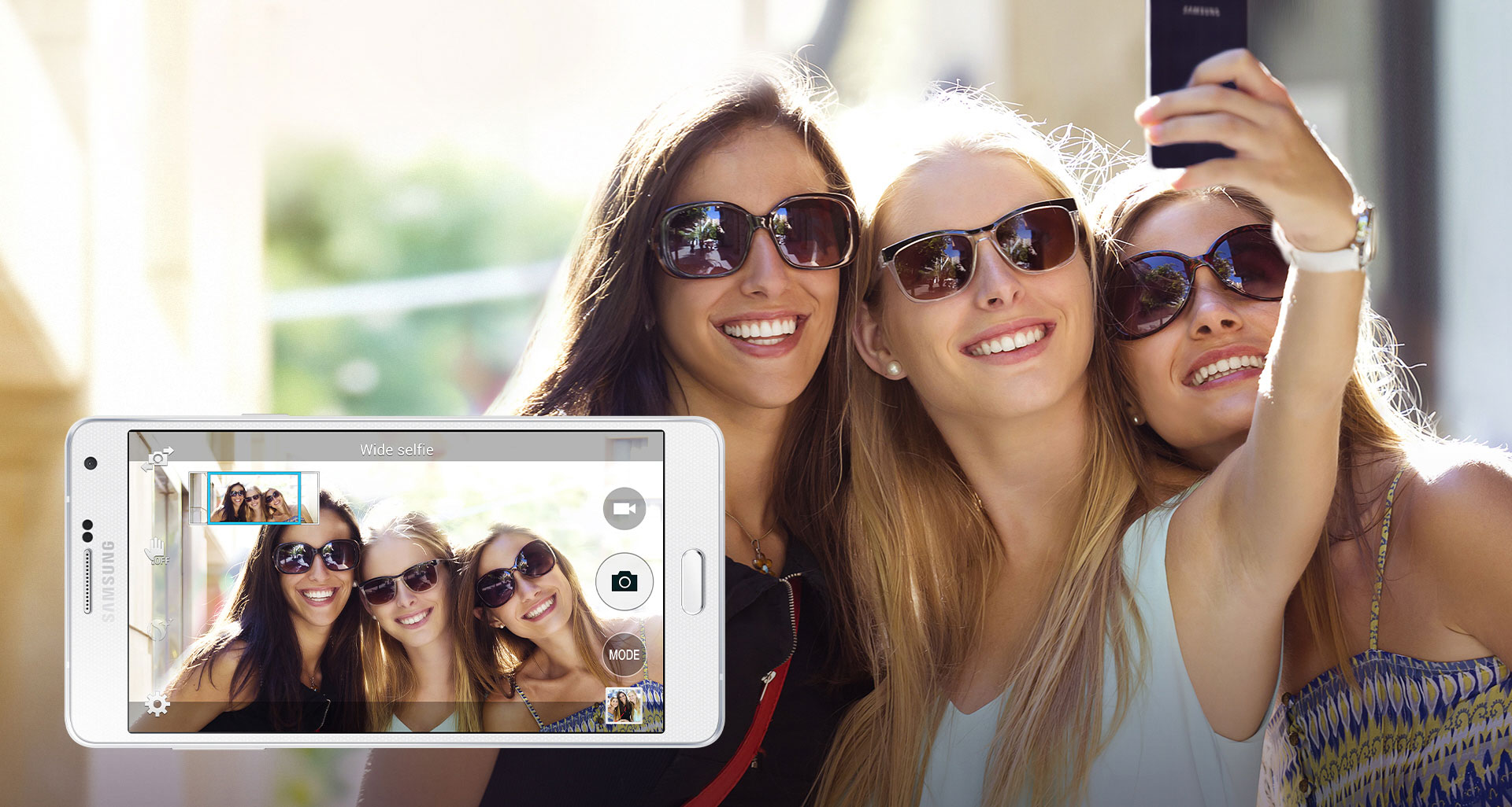 selfie panoramica